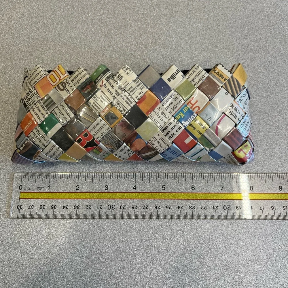 Ecoist recycled paper clutch - Picture 5 of 9